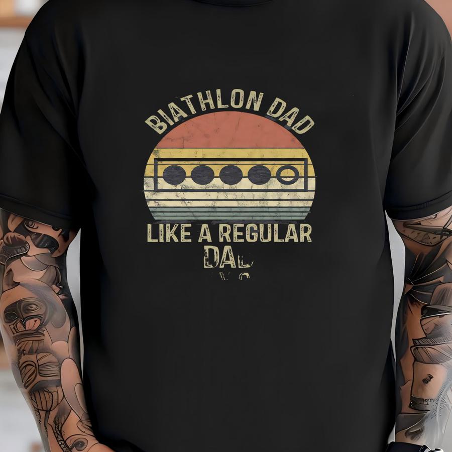 Biathlon Shirt / Sweatshirt, Winter Sport Shirt, Biathlon Target Tshirt, Funny Father's Day Gift For Men / Him, Husband Gift, Biathlete Tee T-shirt