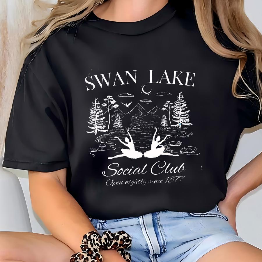 Swan Lake Ballet Sweatshirt, Ballet Tees, Ballet Dancer Gift, Dance Teacher Shirt, Gift For Ballerina, Odette Shirt, Odile Shirt, Funny Tees T-shirt
