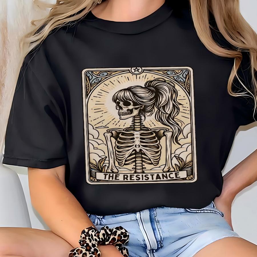 Liberal Resist Shirt, Tarot Card Hoodie, Smash The Activist Protest Tee, Womens Reproductive Voting Equal Rights Tshirt T-shirt