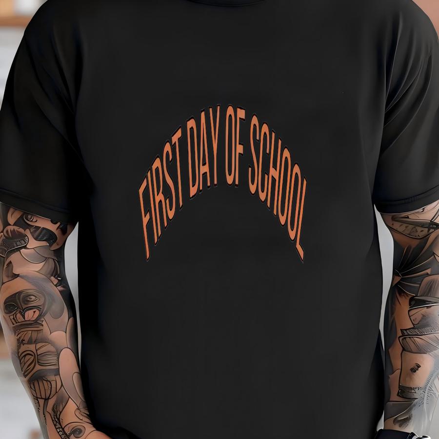 First Day Of School Sweatshirt, Back To School Teacher Crewneck, Classroom Outfit, Cute Teacher Shirt, Elementary School Staff Gift T-shirt