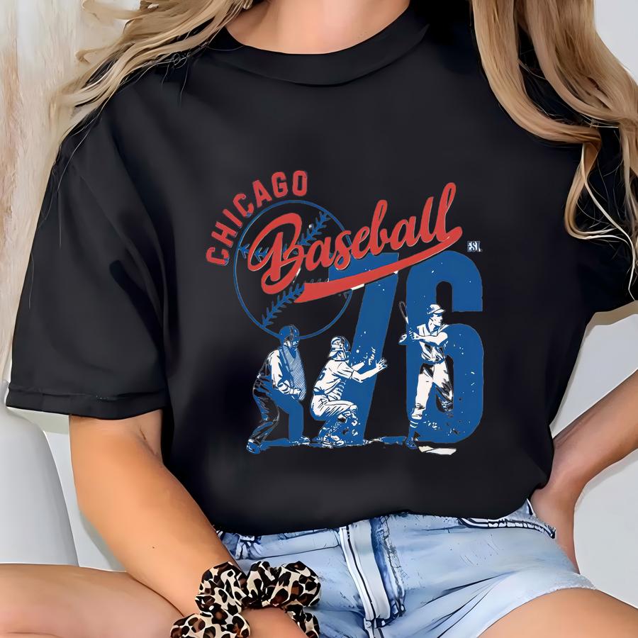 Retro Chicago Baseball Shirt: Cub Fan Apparel T-shirt