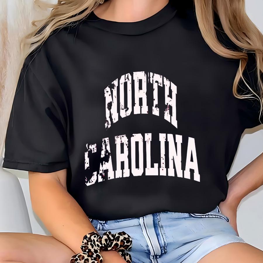 Vintage North Carolina Sweater, Retro North Carolina Sweater, Vintage North Carolina Sweatshirt, Nc State Sweater, Nc Souvenir Sweater T-shirt