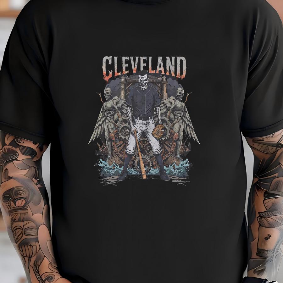 Cleveland Baseball Shirt, Ohio Baseball, Sports Team Clothing, Baseball Fan Gift, Baseball Lover Apparel, Vintage Baseball, Guardian T-shirt