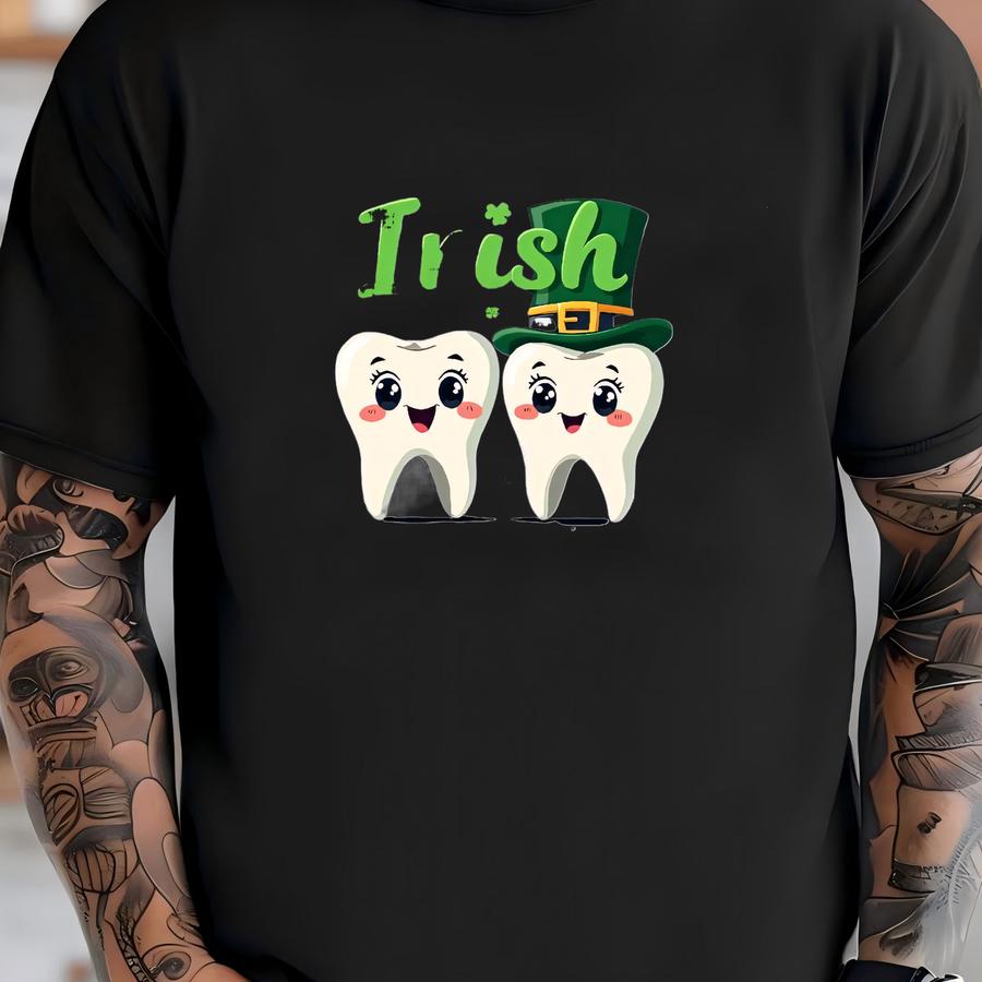 Irish You Would Floss Dental Dentist Saint Patrick’s Day Hoodie, Funny Dentist For St. Patrick’s Day, Dental Hygienist, Gift For Dentists T-shirt