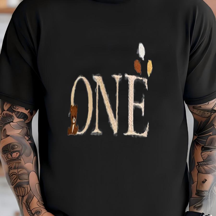 Teddy Bear First Birthday Sweater: Cake Smash Outfit T-shirt