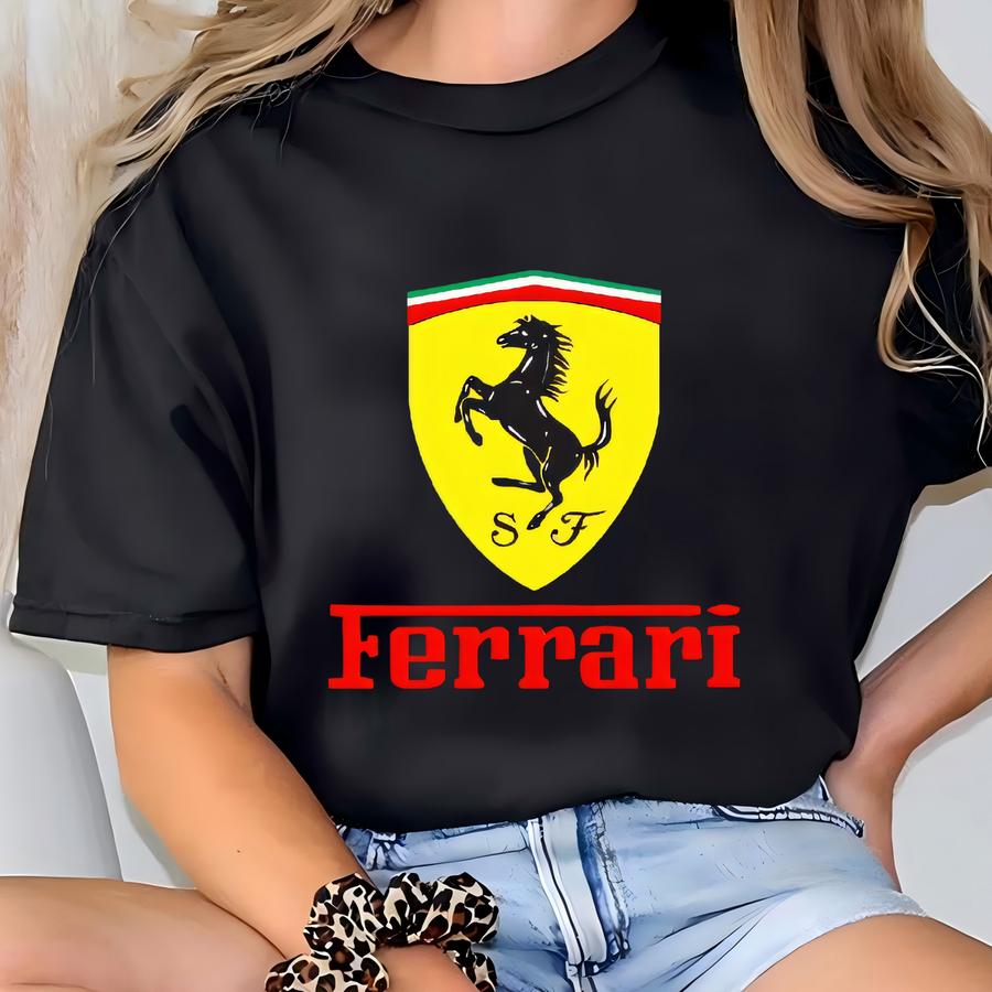 Ferrari Shirt, Ferrari Hoodie, Race Shirt, Car Shirt, Ferrari Race Shirt, Ferrari Lover Shirt, Formula One Ferrari Shirt, F1 Ferrari Shirt T-shirt