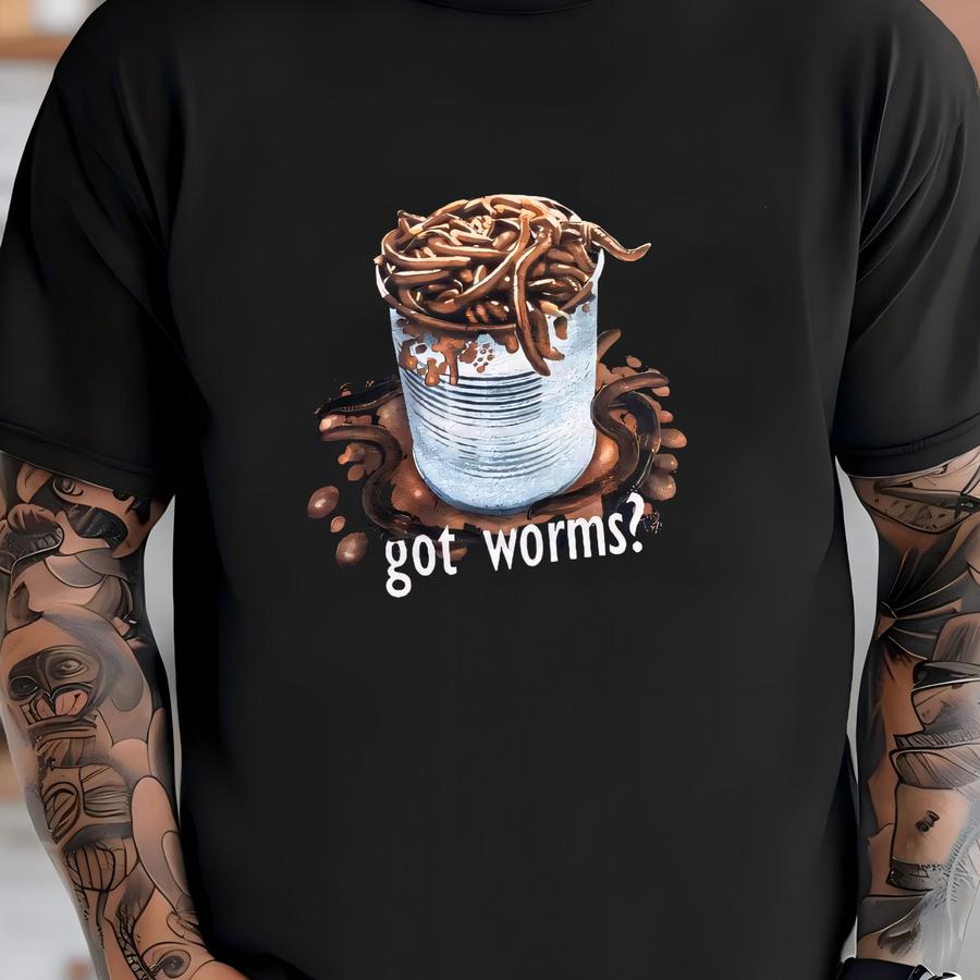 Vintage 2000s Fear Factor Got Worms Nbc Tv Y2k Reality Television Game Show Promo Graphic Shirt Size 2xl T-shirt