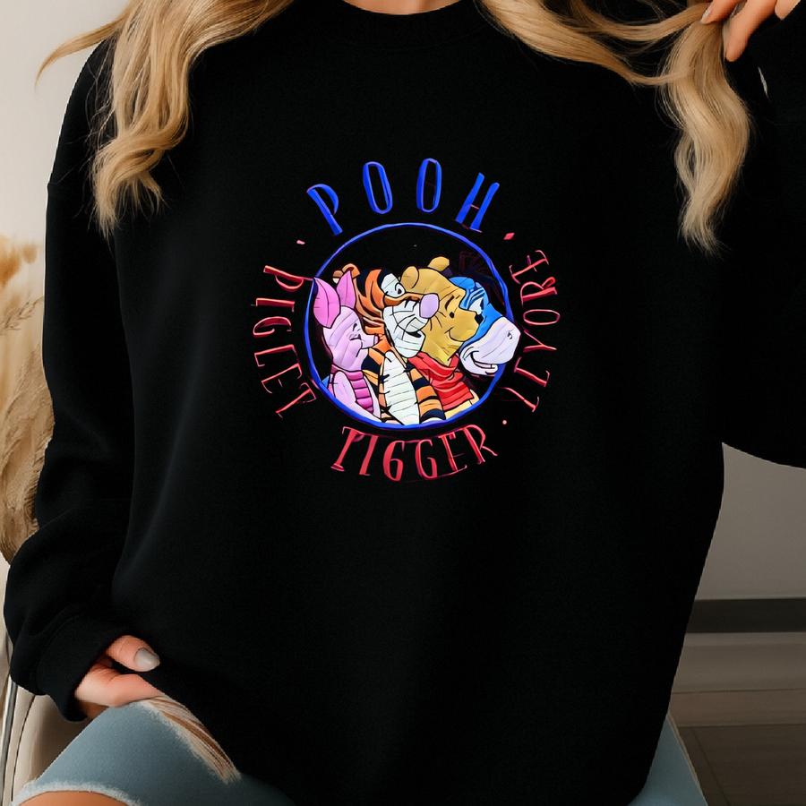 Vintage The Stores Y Pooh Friends Crewneck Sweatshirt Size S Fits M Sweatshirt