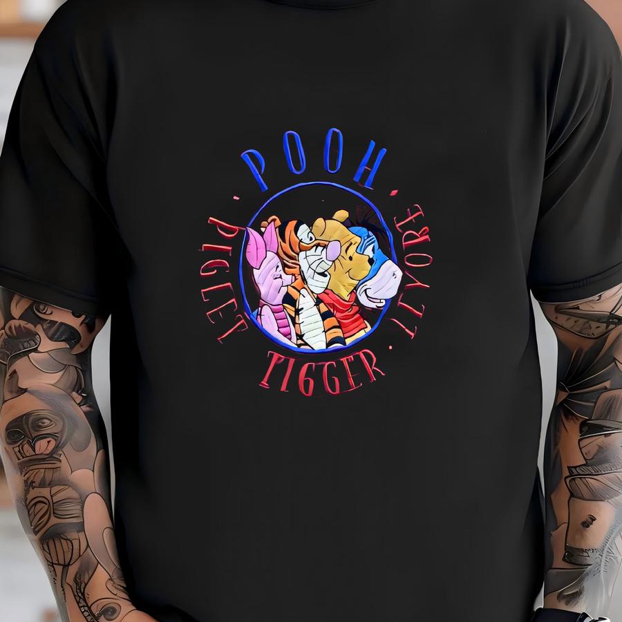 Vintage The Stores Y Pooh Friends Crewneck Sweatshirt Size S Fits M T-shirt