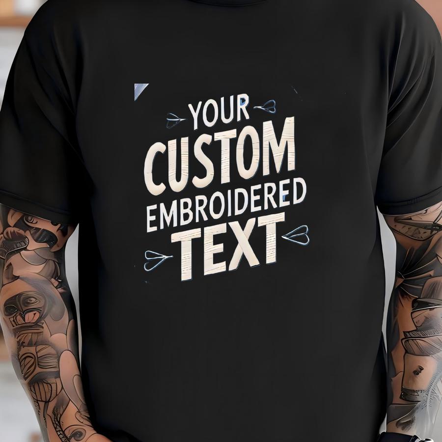 Custom Sweatshirt With Cooper Font Text T-shirt