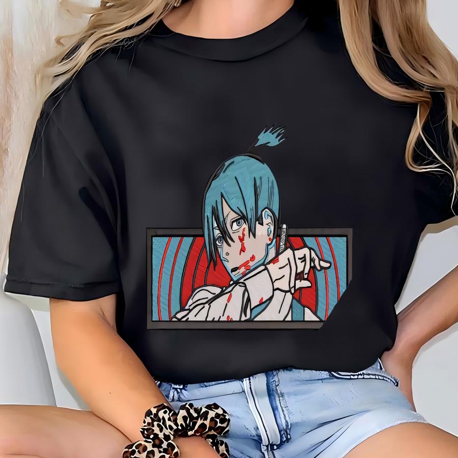 Anime Sweatshirt: Fox Devil Hunter Design T-shirt