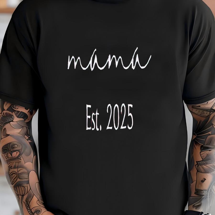 Mama Sweatshirt, Personalized Sve Sweatshirt, Minimalist Mama Sweater, Mothers Day Gift Sweat For Mom T-shirt