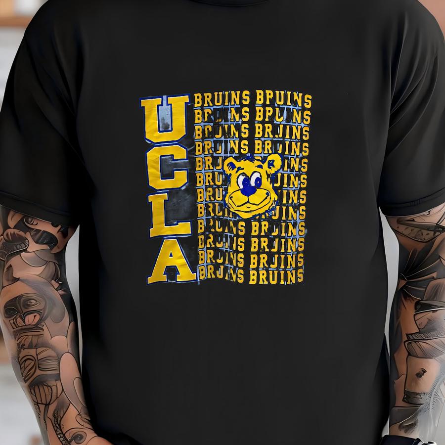 Vintage Ucla Bruins University Of California Los Angeles Big Logo Crewneck Sweatshirt Size Xl T-shirt