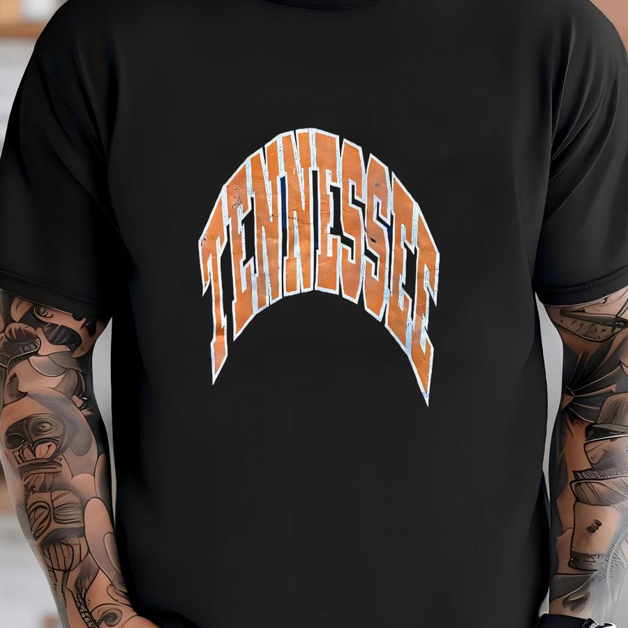 Vintage Faded Tennessee University Block Letter Crewneck Sweatshirt Size Xs T-shirt