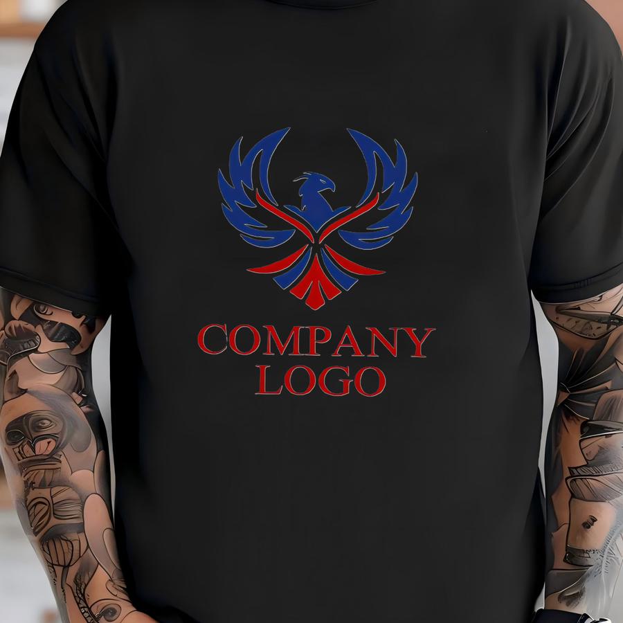 Custom Company Logo Shirt: Personalized Team Design Tee T-shirt