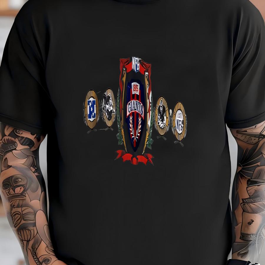 90's New York Giants Hoodie Sz Xl (a8232) T-shirt