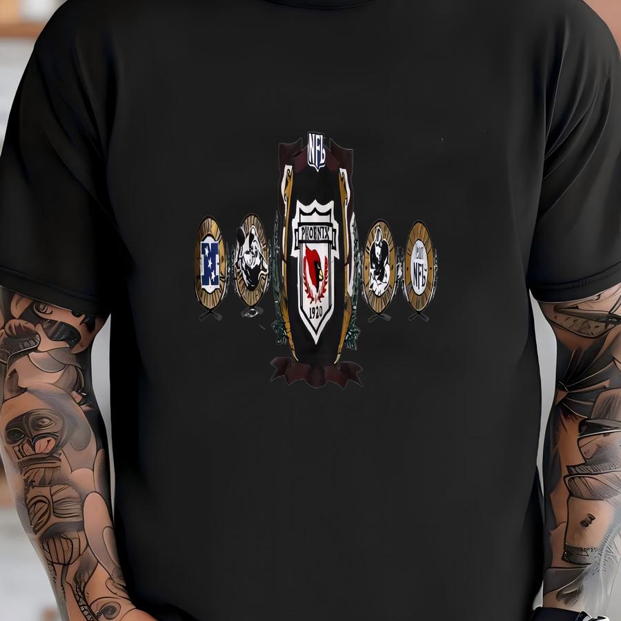 90's Arizona Cardinals Hoodie Sz Xl (a8233) T-shirt