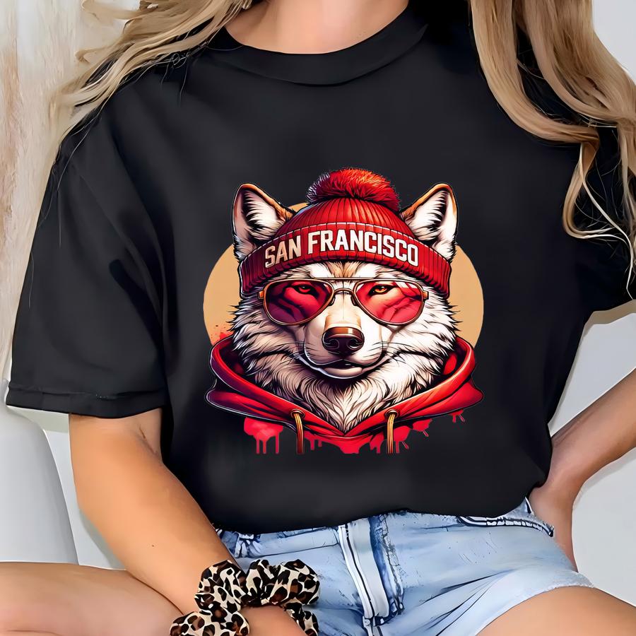 San Francisco Football Varsity Sweatshirt And Hoodie, ® San Francisco Football Shirt, San Francisco Football Game Day Sweater T-shirt