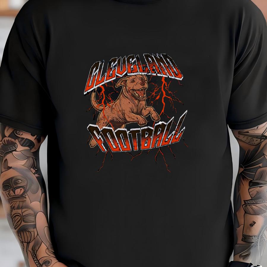 Cleveland Football Women's Racerback Tank, Sporty Top, Athletic Wear, Fitness Apparel, Game Day Shirt, Casual Outfit T-shirt