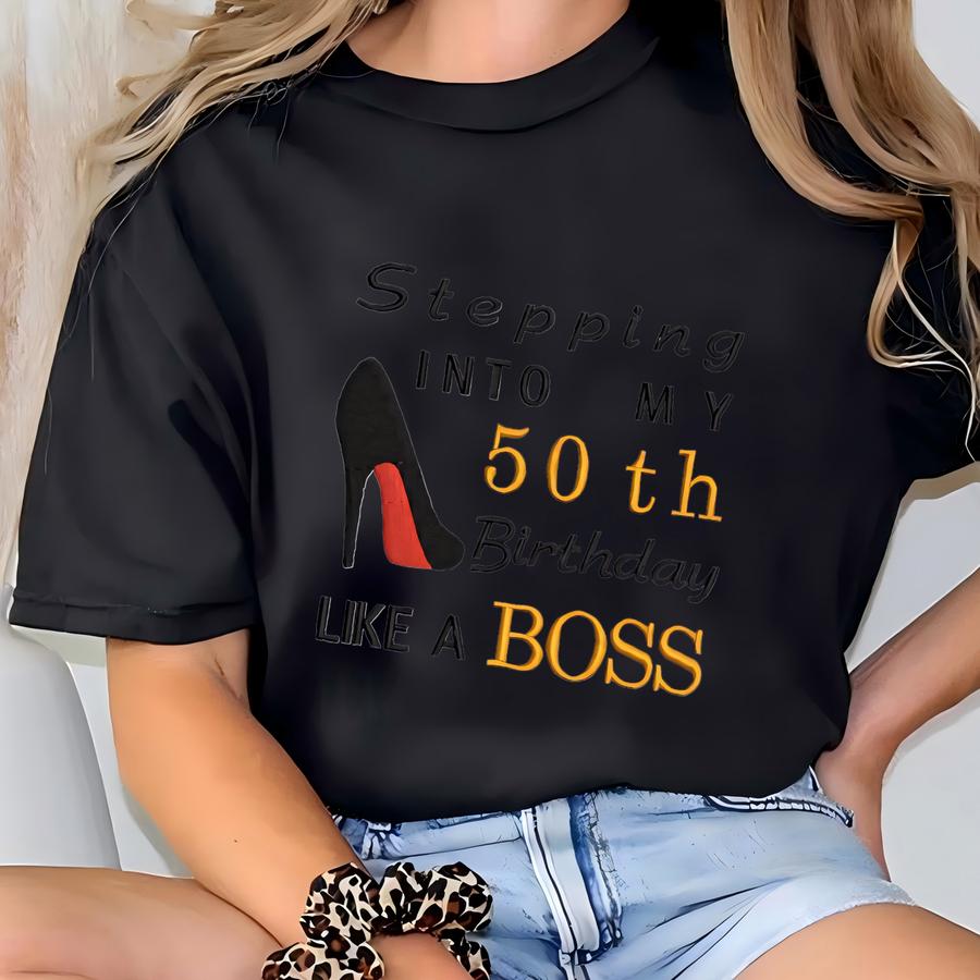50th Birthday Sweatshirt: Sassy Classy Queen T-shirt