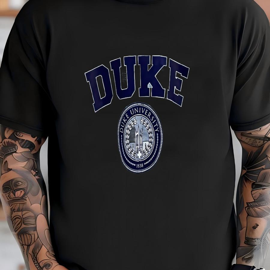 Vintage Ncaa Duke University Block Letter Crewneck Sweatshirt Size L T-shirt