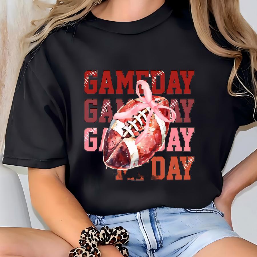 Football Shirt, Mom Game Day Shirt, Football Game Day Shirt, Mom Gift Shirt, Dad Shirt, Football Shirt, Parent Shirt, Womens Football Gift T-shirt