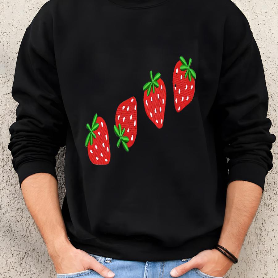 ® Strawberry Shirt, Strawberry Festival Shirt, 100% Cotton Summer Shirt Sweatshirt