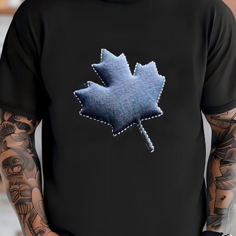Canadian Flag Embossed 3d Puff Design - Maple Leaf Flag Y - Puff Foam Y - Country Y Design - Canada Sweatshirt T-shirt
