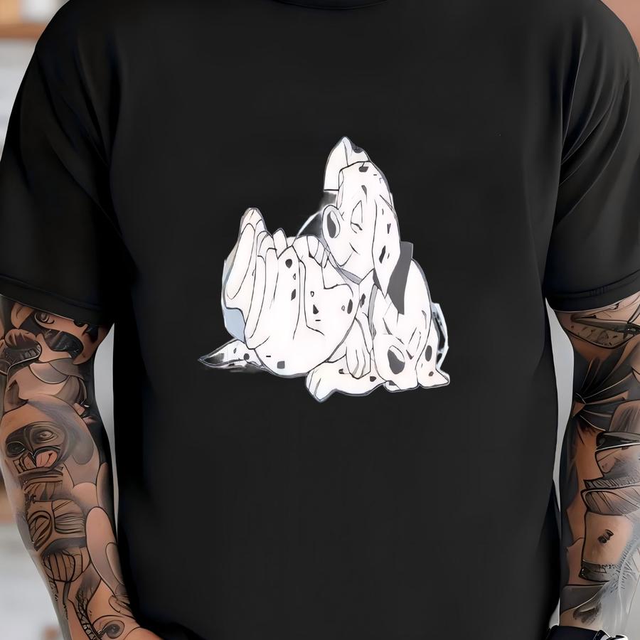 101 Dalmatians Sping Camelot Fabrics 100% Cotton T-shirt