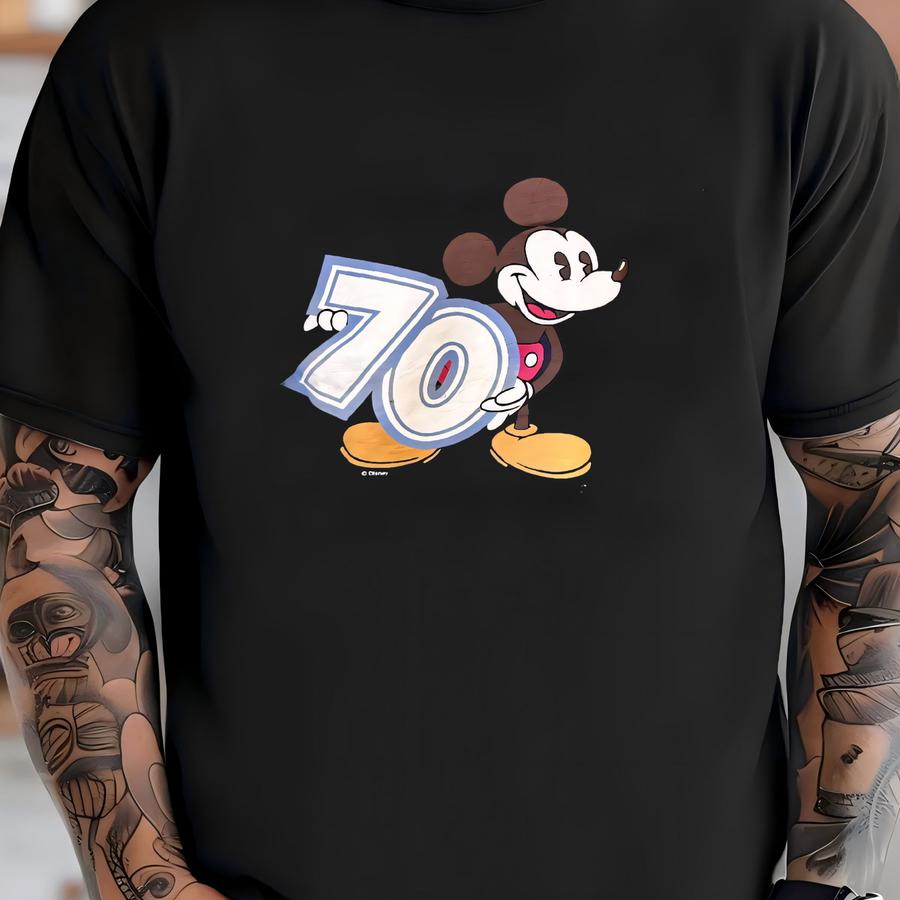 1993 Mouse Crewneck Sz M (a8635) T-shirt