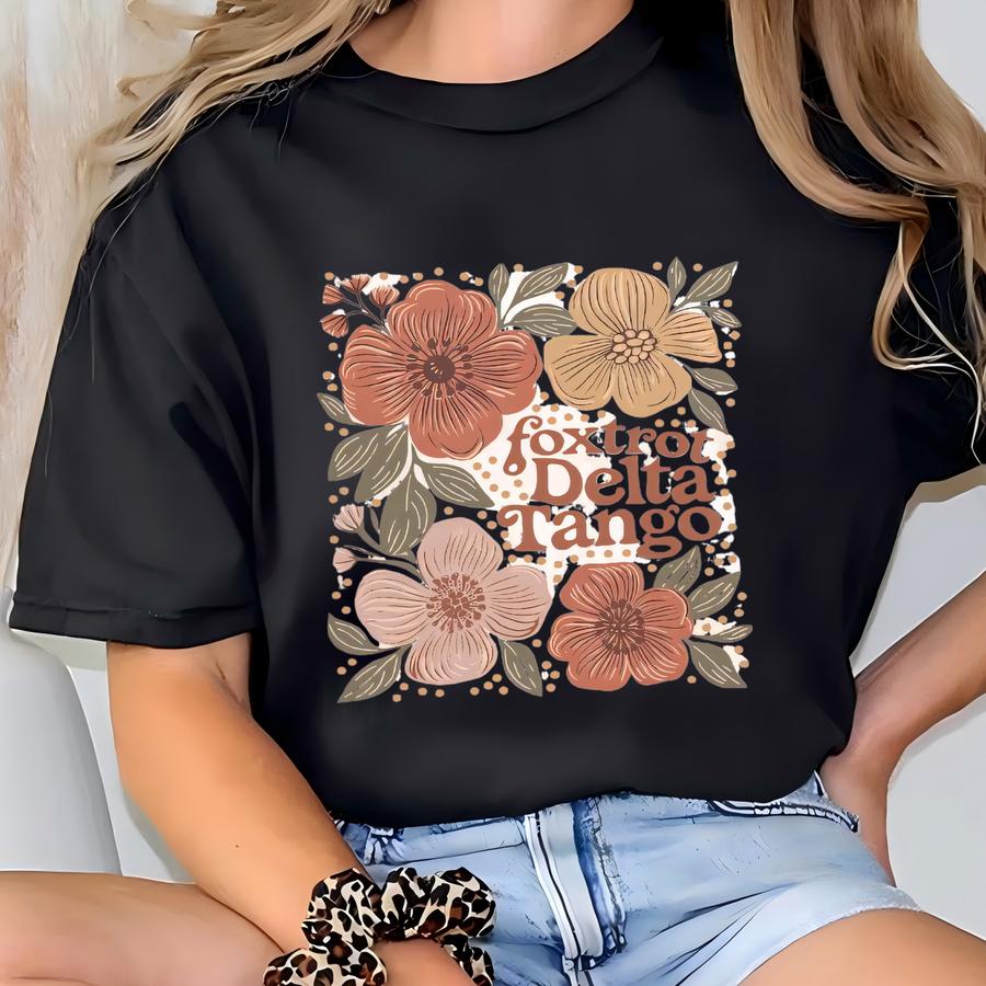 Fdt Floral Tee: Anti Democrat Shirt T-shirt