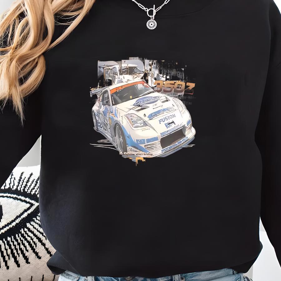 Nissan Skyline D1 Grand Prix Drifter Racing Tshirt Sweatshirt