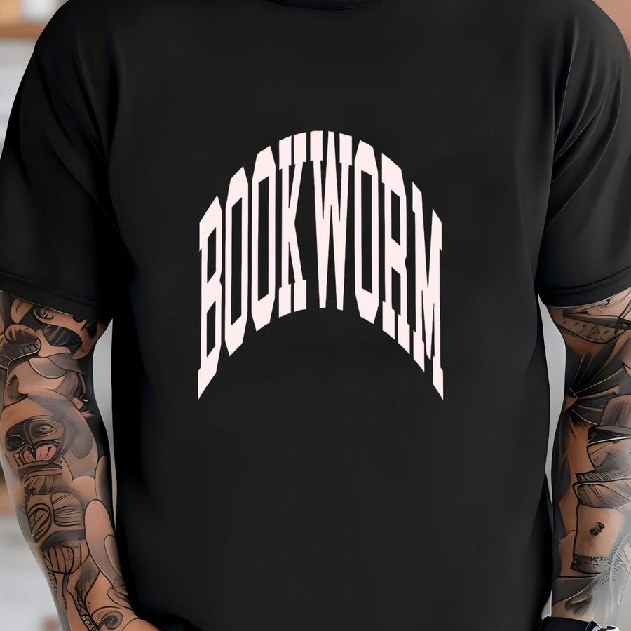 Bookworm Hoodie ® Vintage Aesthetic Bookworm Tee Book Lover Tee Gift For Book Lover Premium Unisex Bookworm Tshirt T-shirt