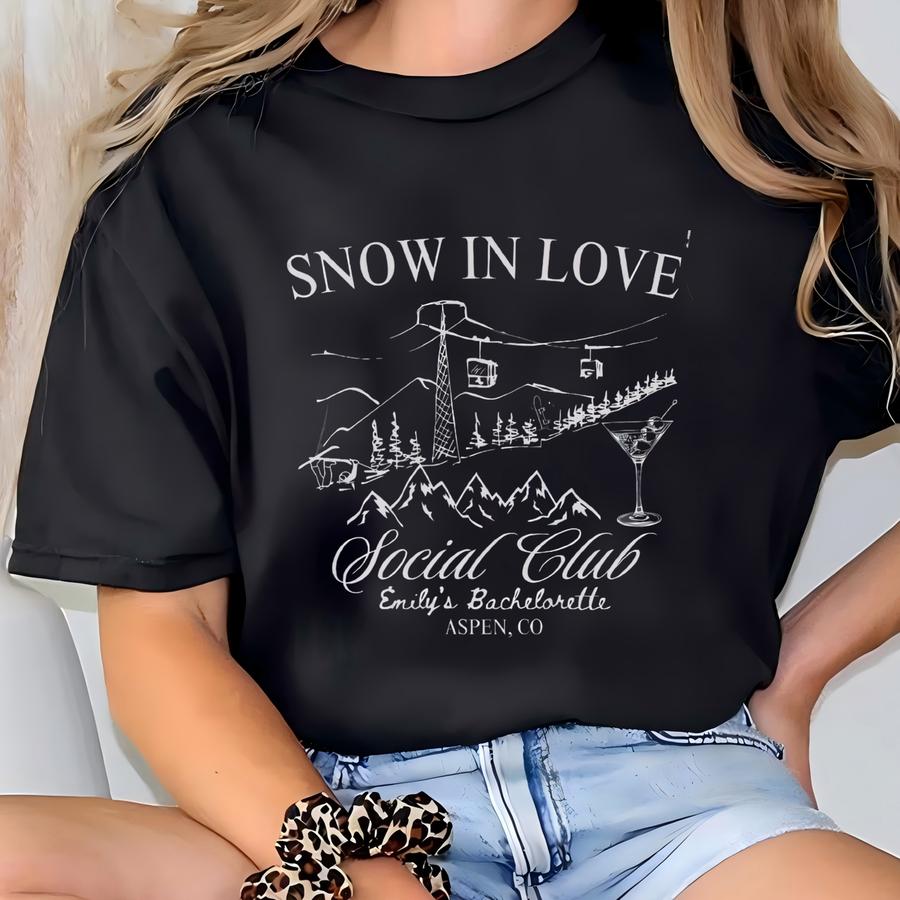 Skiing Bachelorette Shirt, Mountains Bachelorette Shirt, Après Ski Bachelorette Shirt, Winter Bachelorette Party Ski Bachelorette Girls Trip T-shirt