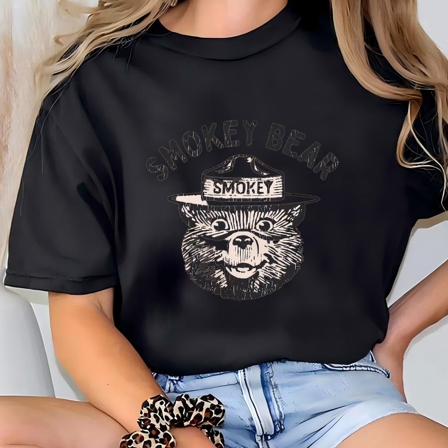 Smokey Bear Long Sve Shirt: Wildfire Tee T-shirt