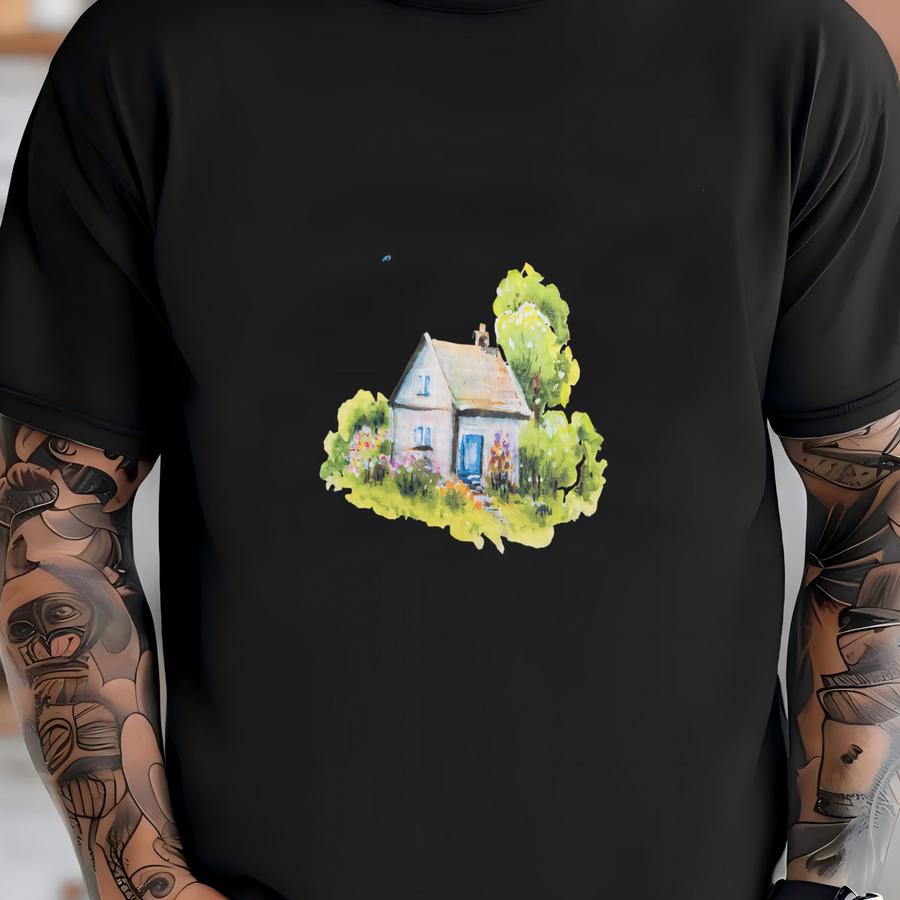 Home Sweet Home Gift Cottage Kitchen Gift Idea Cabin Dishcloth New Homeowner Gift Realtor Gift For Buyer Vacation Home Decor Dishcloth T-shirt