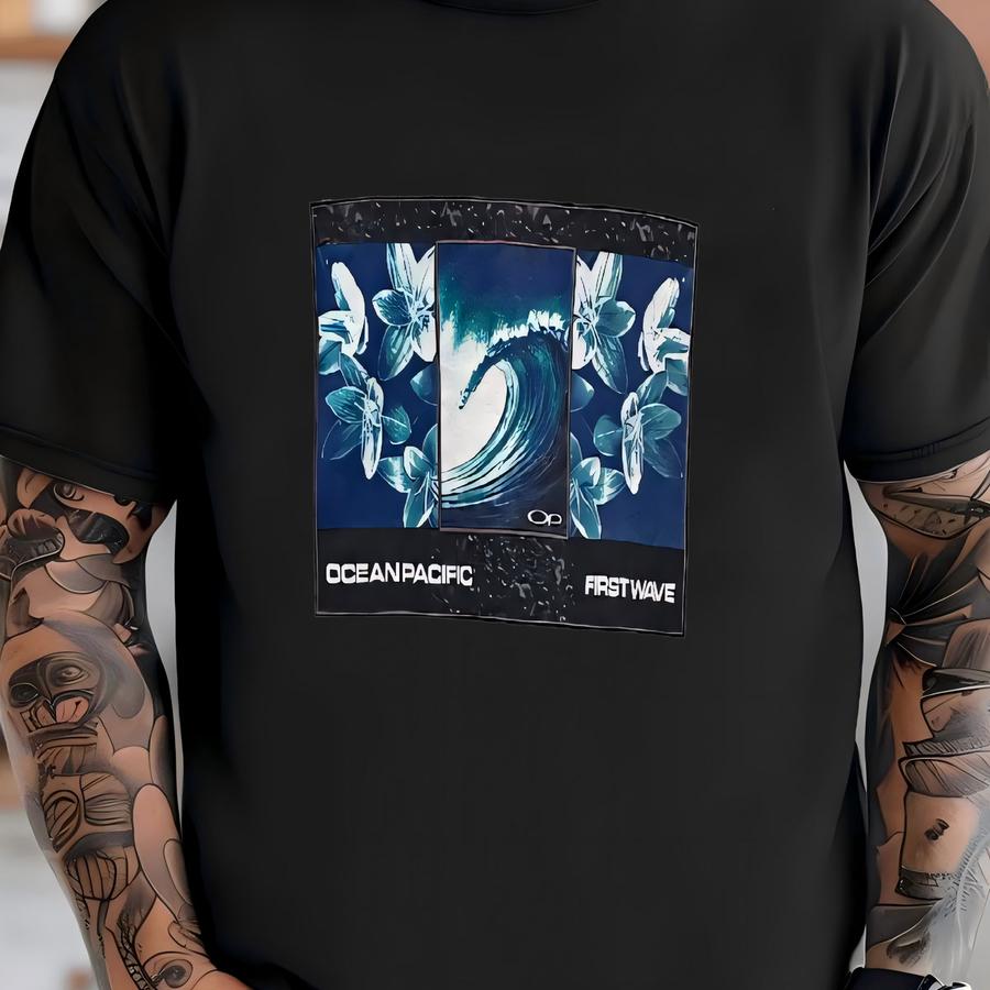 Vintage Ocean Pacific Surfwear Crewneck Sweatshirt Size M T-shirt