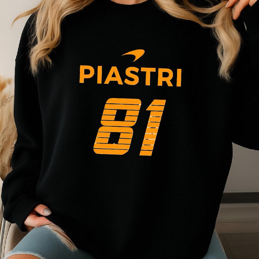 Oscar Piastri Formula One Sweatshirt, Lando Norris Shirt, Oscar Piastri F1 Sweater, Oscar Piastri 81, F1 Shirt Lando Norris, F1 Shirt Sweatshirt