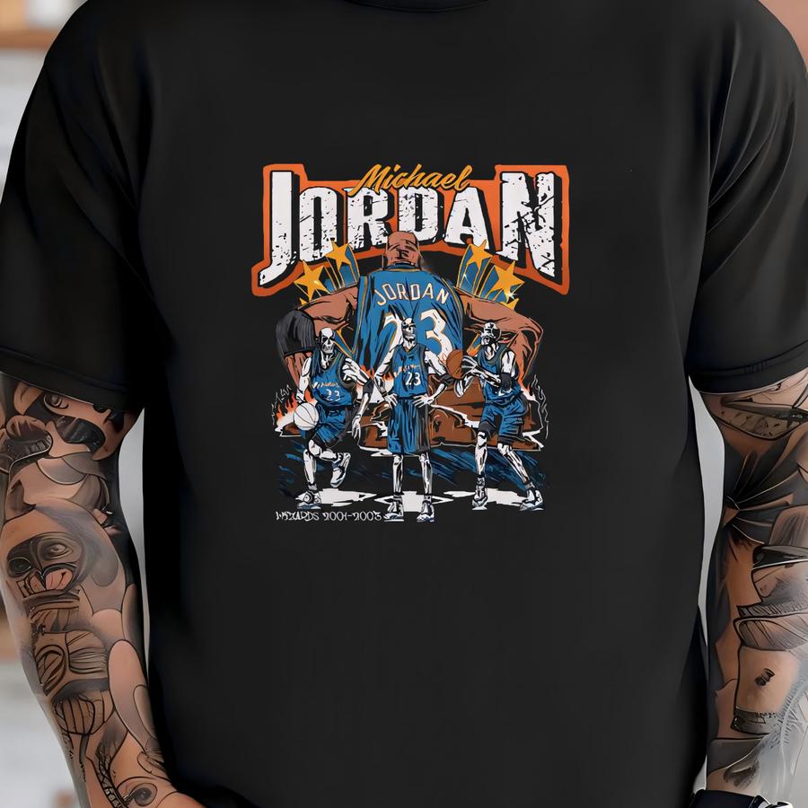 Vintage 90s Wizards Shirt Homage Retro Classic Graphic Tee Bootleg Bestseller Unisex Sport Sweatshirt Gift T-shirt