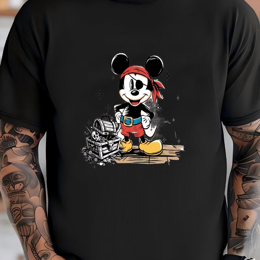 Mouse Pirates Sketch Shirts, Pirate Tshirt, Pirate's Life, Mouse Cruise Shirt T-shirt