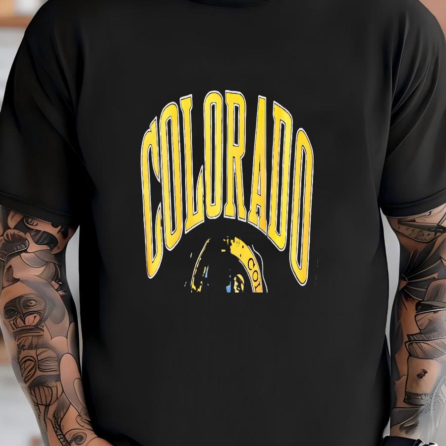 90's Colorado Buffalo Crewneck Sz Xl (a8549) T-shirt