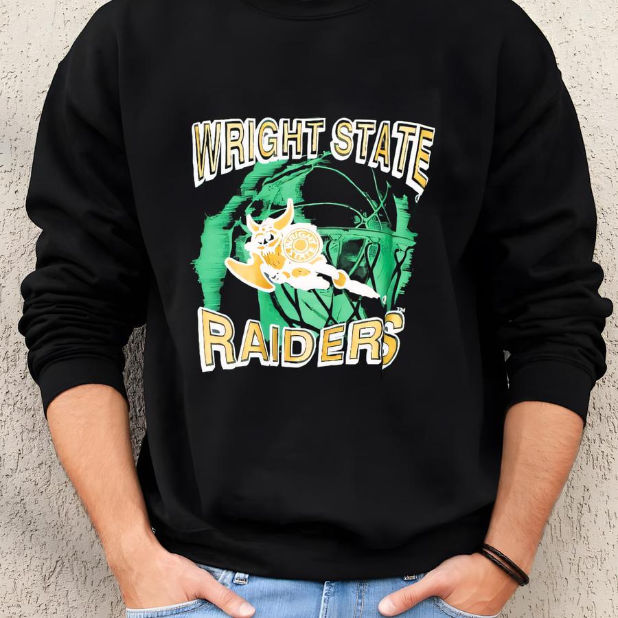 Vintage Wright State T-shirt Size: Xl Sweatshirt