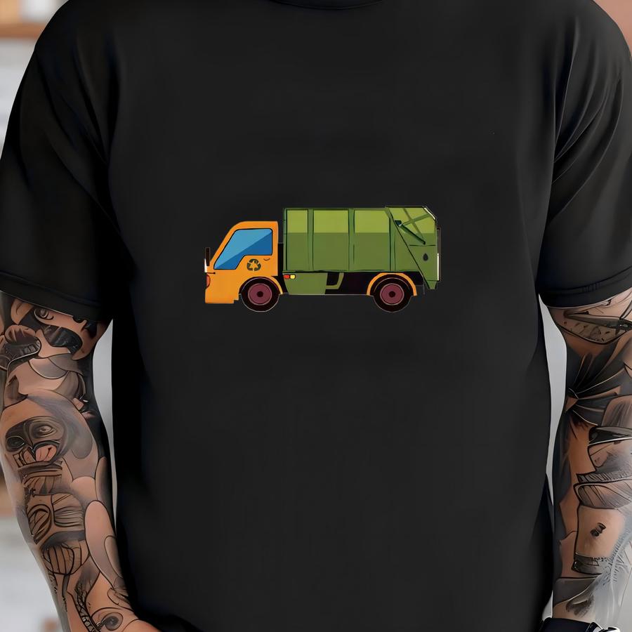Distracted By Garbage Trucks Toddler Shirt - Garbage Truck Kids Tee - Truck Driver Outfit, Easily Distracted By Garbage Trucks T-shirt