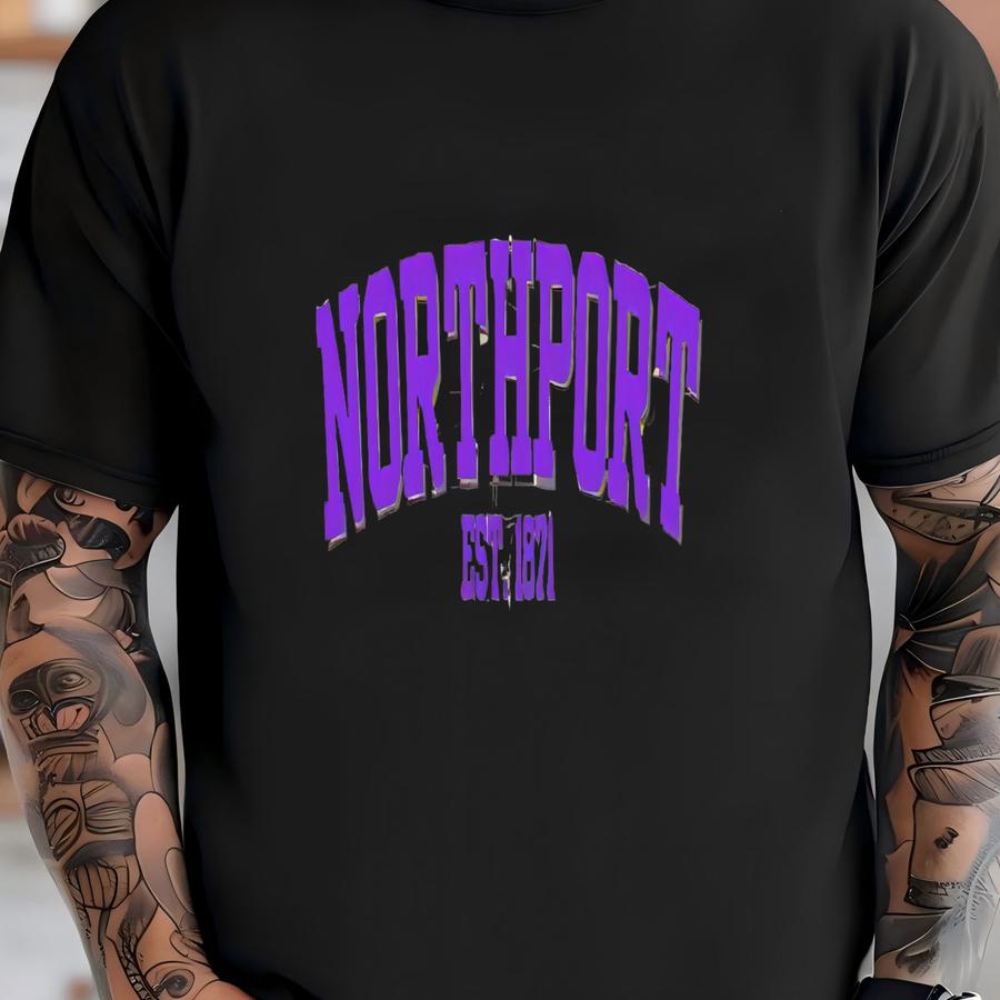 Northport Crewneck Sweatshirt – Tuscaloosa Suburb Vintage Pullover Local Pride Sweater Retro Southern Apparel Gift T-shirt