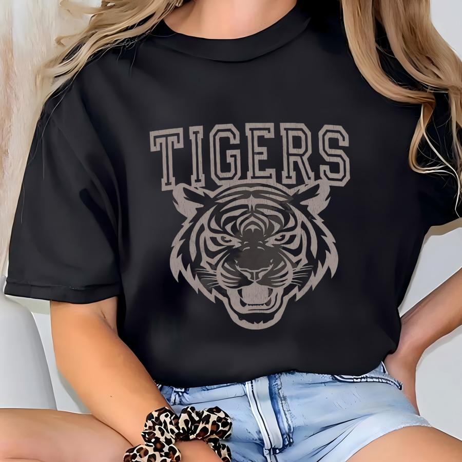 Tigers Shirt Mens Tigers Tshirt Tigers Game Day T Shirt Tigers Spirit Wear Tigers Kids Tee Tigers Youth Sizes T-shirt