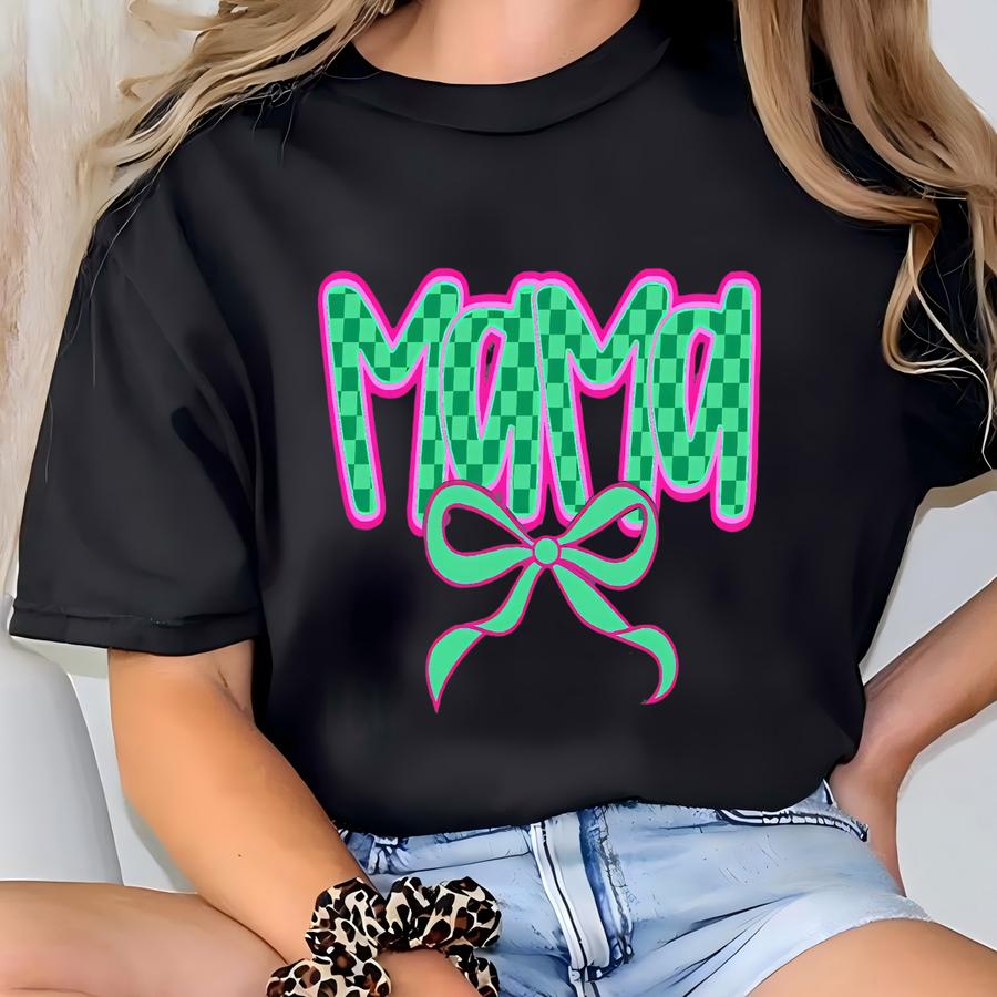Mama Shamrock St Patricks Sweatshirt, Mama Shamrock Hoodie, Shamrock Tee, St Patricks Gift For Mom T-shirt