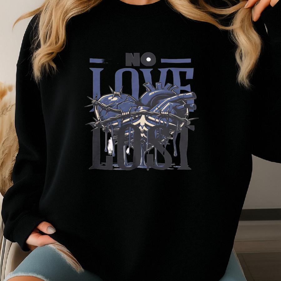 Loveless Sneaker Shirt To Match Maniere 3 Diffused Blue Sweatshirt