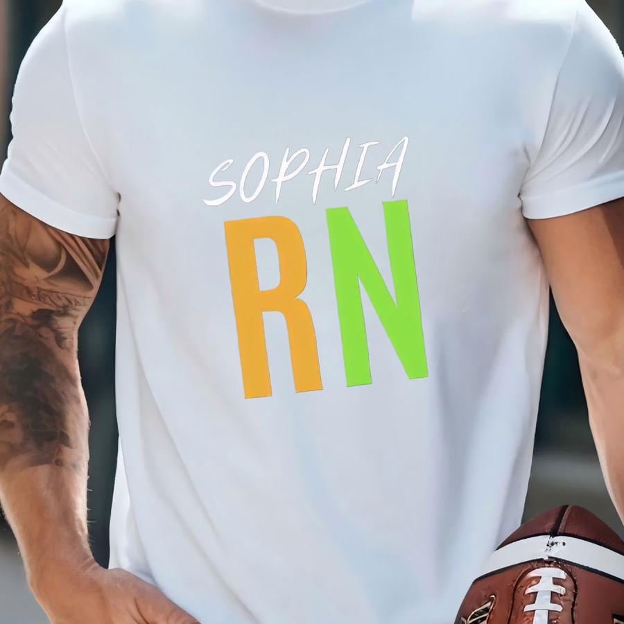 Custom Registered Nurse Sweatshirt: Personalized Rn Pocket Hoodie T-shirt