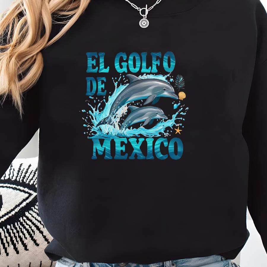 Shirt Gulf Retro Shirt Texas Mississippi Florida Beach Crewneck Mexico Gift For Mexicolover Gift Sweatshirt