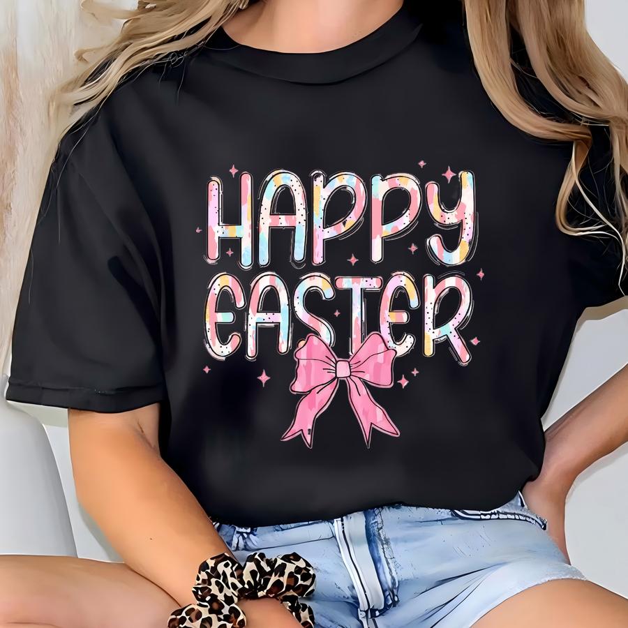 Happy Easter Shirt, Women Easter Shirt, Cute Easter Shirt, Easter Shirt, Happy Easter, Easter Bunny Shirt, Bunny Shirt T-shirt